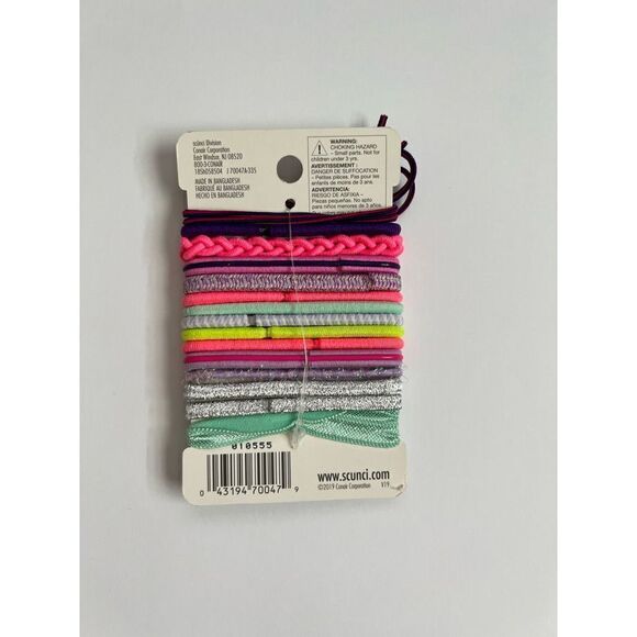 Scunci 15 Piece Ponytail Elastics - Picture 2 of 2